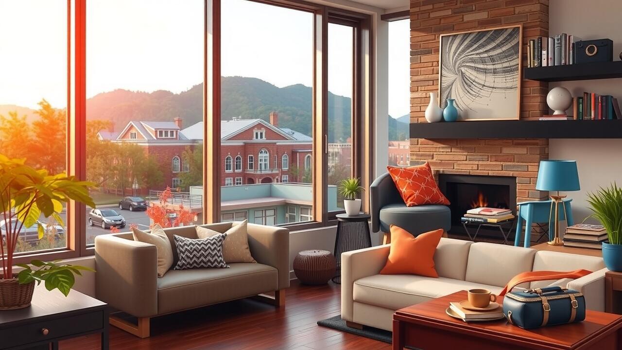 Short Walk to Campus: Convenient 2-Bedroom Boone Rentals