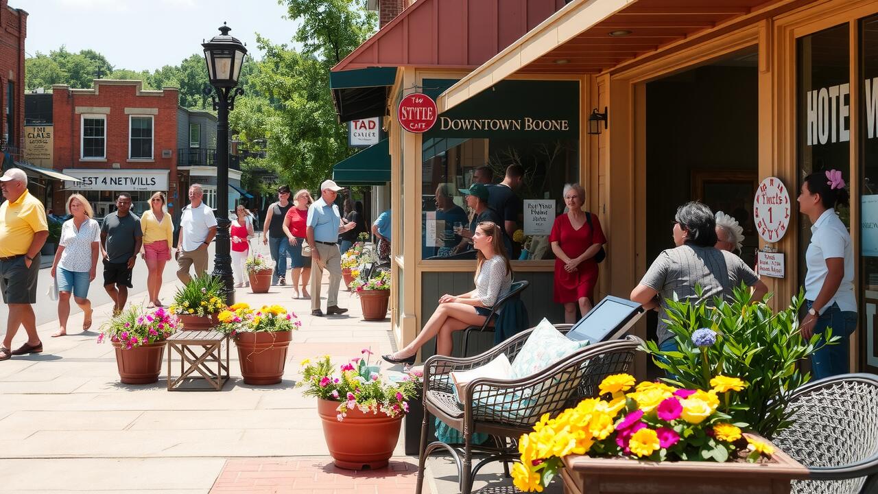 Stay on Main Street: Downtown Boone 2-Bedroom Hotspots